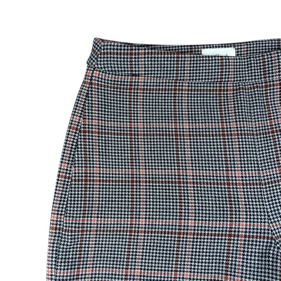 Aritzia Wilfred Kick Flare Plaid Pant Sz. 2 Houndstooth Preppy Academia OldMoney - Picture 5 of 16